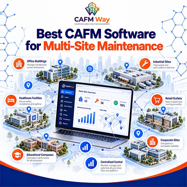 Best CAFM Software for Multi-Site Maintenance